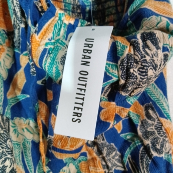 Urban Outfitters Kamaryn Tie Front Midi Dress Sleeveless Women M - Picture 7 of 12